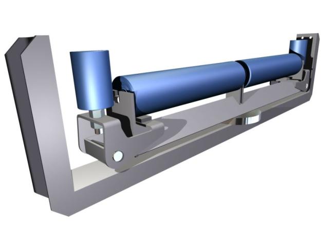 2-teilige Tragrollen-Zentrierstation ZB2