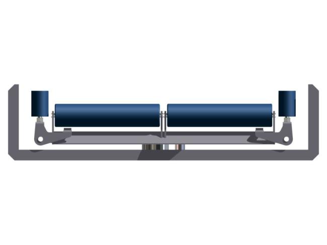 2-teilige Tragrollen-Zentrierstation ZB2