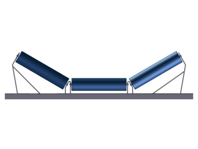 3-teilige Tragrollenstation Type SP3