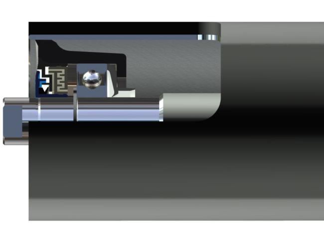 Aufgabe Tragrollen Type CompactPlus mit Gummibelag