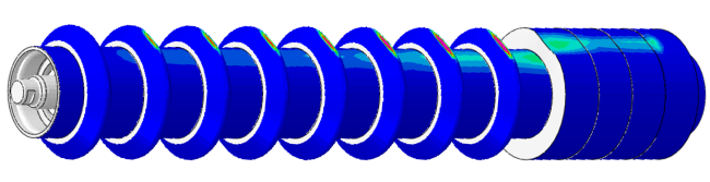 FEM_-_Elastische Verformung der Stuetzringe unter Last