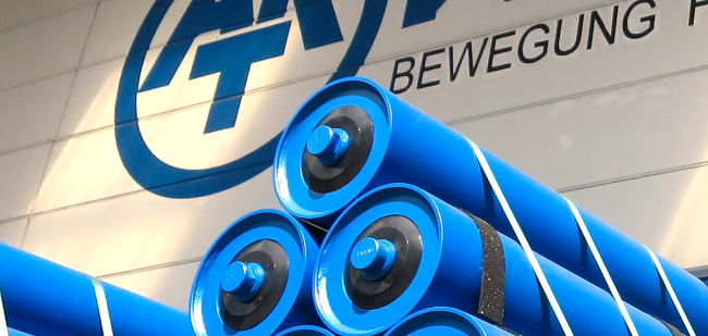 Pyramide Rollen Verpackung und Versand von Tragrollen - Packing and shipping of Conveyor Roller and Idler