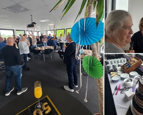 Marion Pohl zum 50-jährigen Betriebsjubiläum bei Artur Küpper