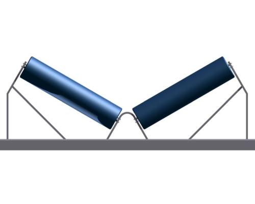 2-teilige Tragrollenstation AKT Type SP2