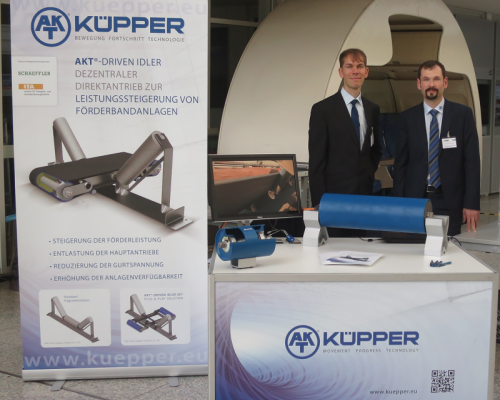 AKT Stand auf der 23. Fachtagung Schüttgutfördertechnik München