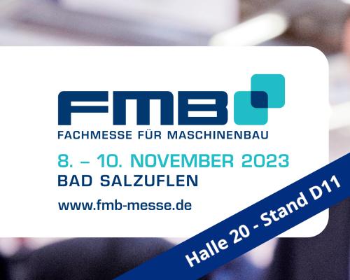 Wir stellen aus Messe Information FMB in Bielefeld 2023